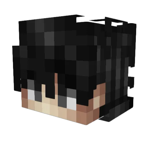 SrLouren Minecraft avatar head, 3D render