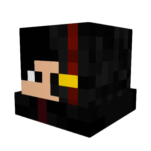 SrLucas_ Minecraft avatar head, 3D render