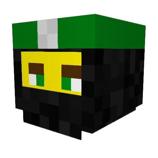 SrMarkitus Minecraft avatar head, 3D render