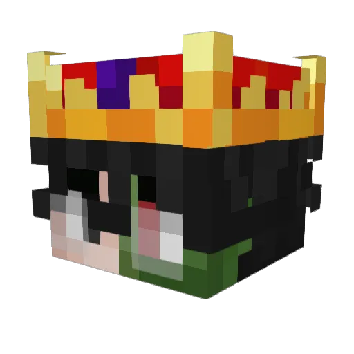 SrMarshy Minecraft avatar head, 3D render