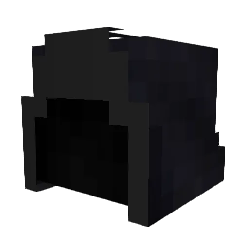 SrMathz Minecraft avatar head, 3D render