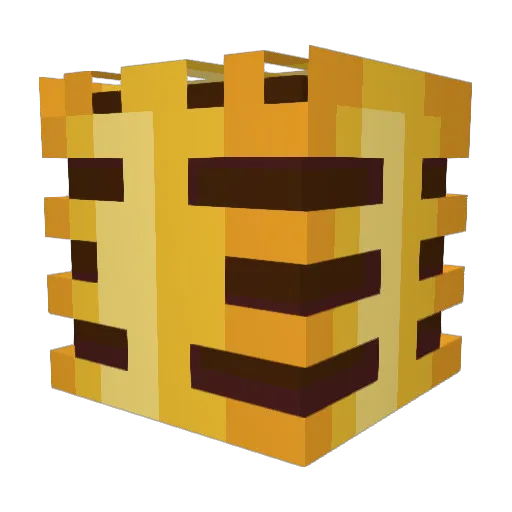 SrMicrofono Minecraft avatar head, 3D render