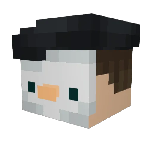 SrMolina13 Minecraft avatar head, 3D render