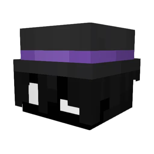 SrMoon1 Minecraft avatar head, 3D render