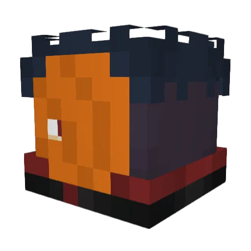 SrNavajazo Minecraft avatar head, 3D render