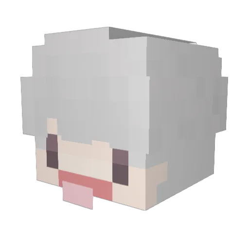 SrNokyam Minecraft avatar head, 3D render