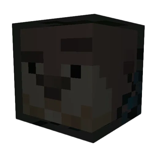 SrNutriales314 Minecraft avatar head, 3D render