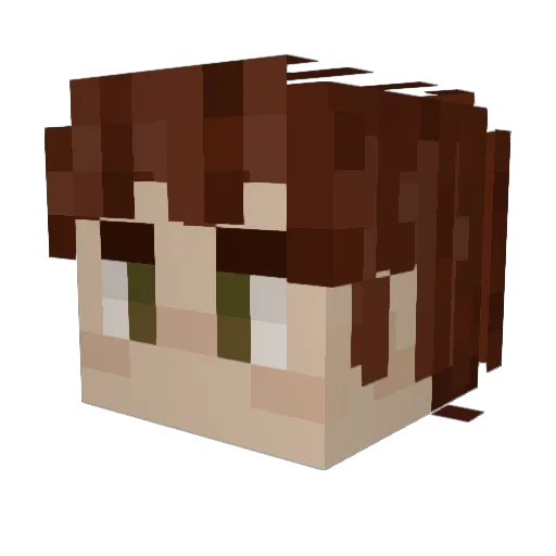SrOnichiyan Minecraft avatar head, 3D render