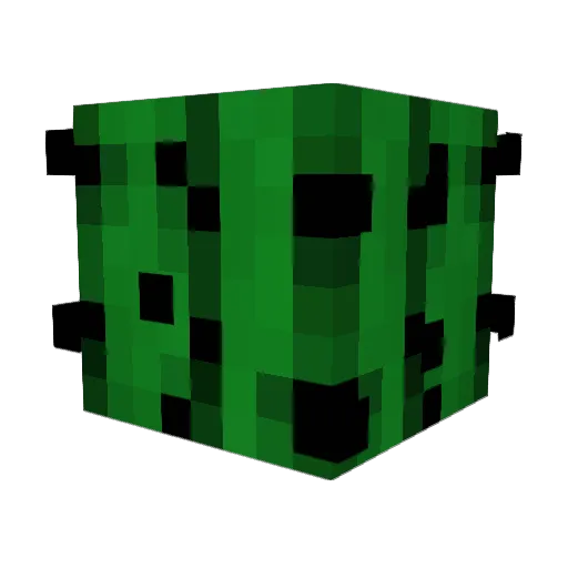 SrPeluca Minecraft avatar head, 3D render