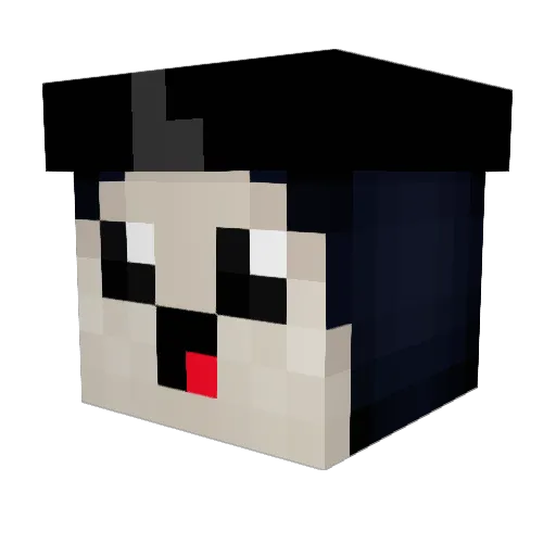 SrPenggwin Minecraft avatar head, 3D render