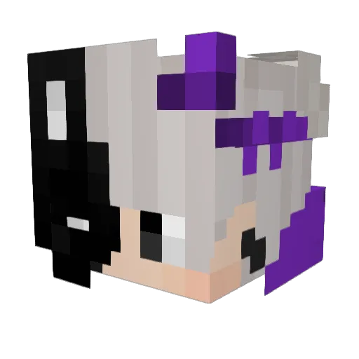 SrProcessador Minecraft avatar head, 3D render