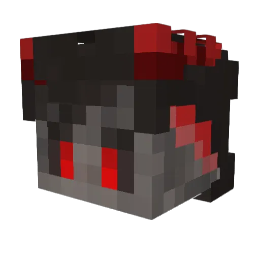 SrRocca Minecraft avatar head, 3D render