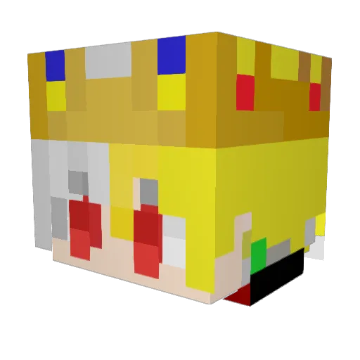 SrRyanx Minecraft avatar head, 3D render