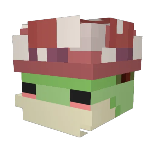 SrStaling Minecraft avatar head, 3D render