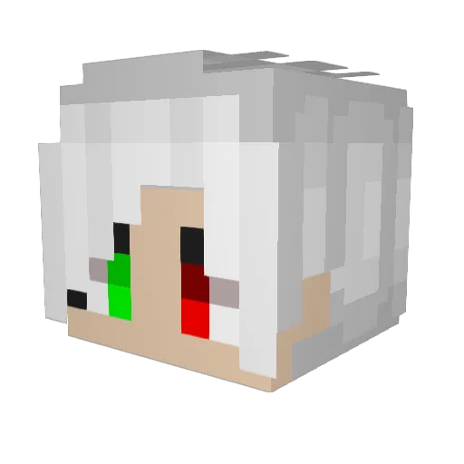 SrThalles Minecraft avatar head, 3D render