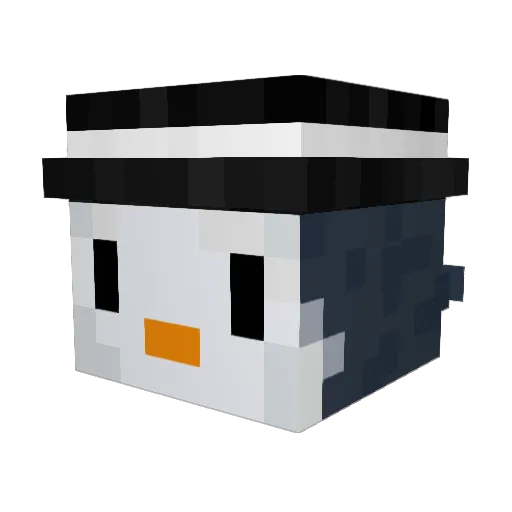 SrTorp Minecraft avatar head, 3D render