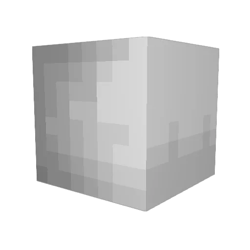 SrTotti Minecraft avatar head, 3D render