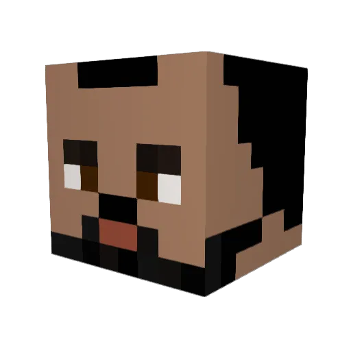 SrYayo Minecraft avatar head, 3D render