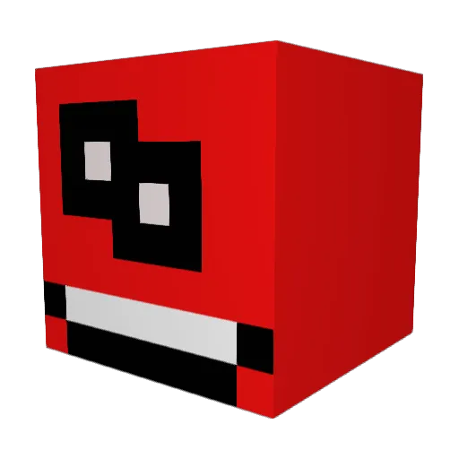 SrZesty Minecraft avatar head, 3D render