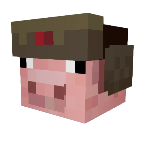 Sr_Khalil Minecraft avatar head, 3D render