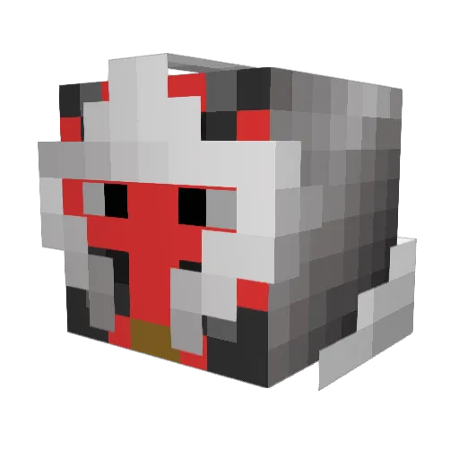 Sr_Stagan Minecraft avatar head, 3D render