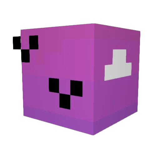 Sracastle Minecraft avatar head, 3D render