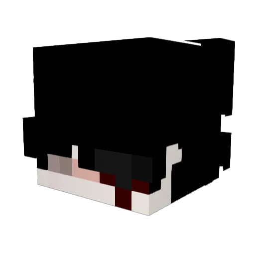 Srcxz Minecraft avatar head, 3D render