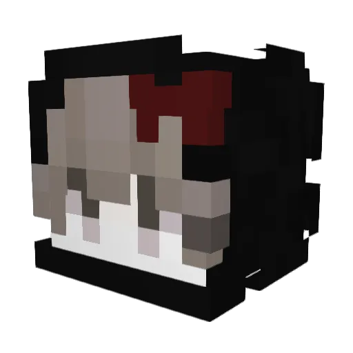 Srgio6 Minecraft avatar head, 3D render