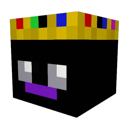 Srizr Minecraft avatar head, 3D render
