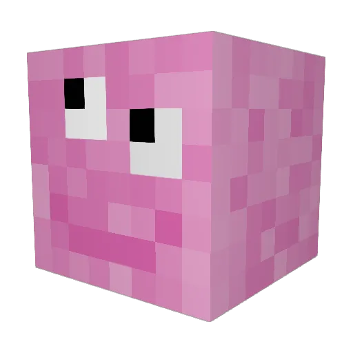 SrryImBetter Minecraft avatar head, 3D render