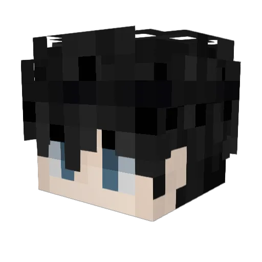 Srx_7 Minecraft avatar head, 3D render