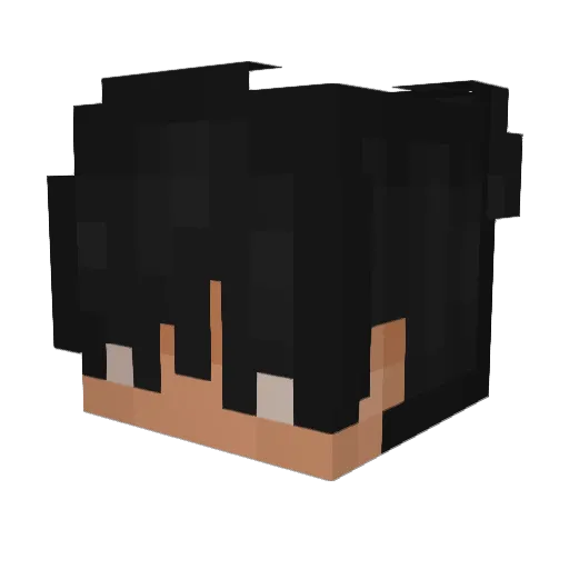 SsYaZoKk Minecraft avatar head, 3D render