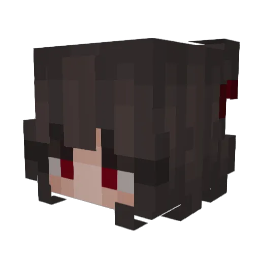 Ssad_Gapple Minecraft avatar head, 3D render
