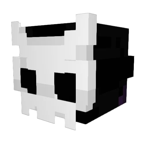Ssalem_ Minecraft avatar head, 3D render