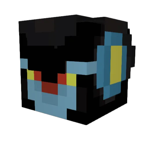SshawryY Minecraft avatar head, 3D render