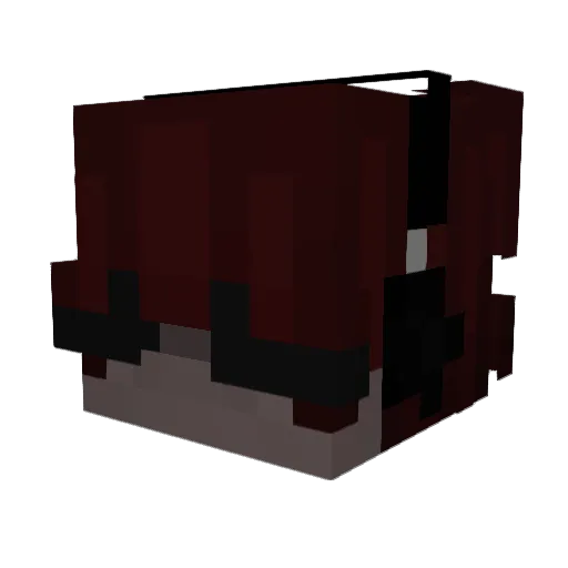 Ssheyden Minecraft avatar head, 3D render