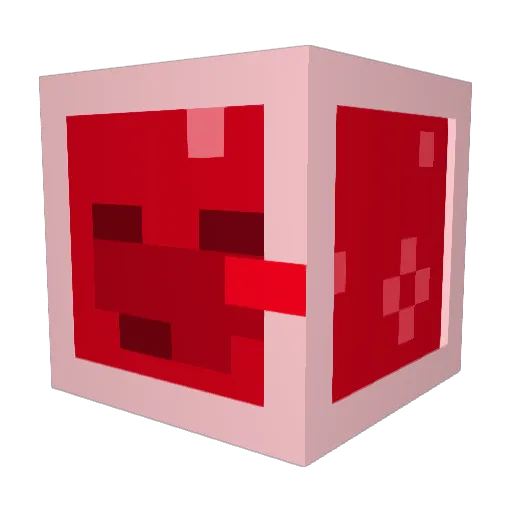 Sslushhy Minecraft avatar head, 3D render