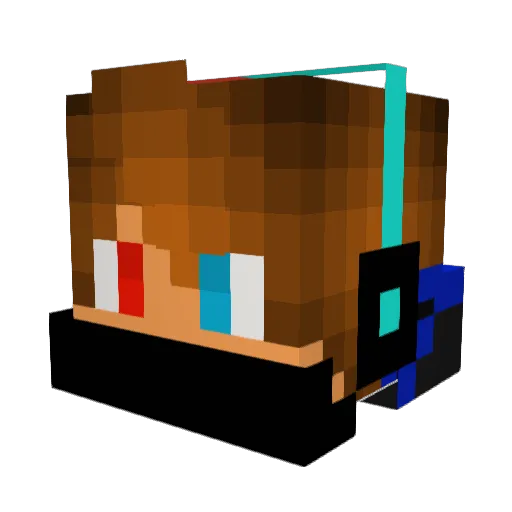 Ssp9500 Minecraft avatar head, 3D render