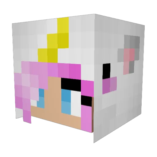 St0nefly Minecraft avatar head, 3D render