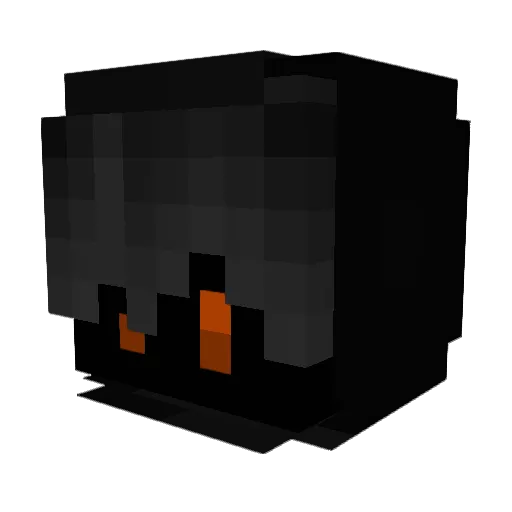 St0rM_SamZ Minecraft avatar head, 3D render