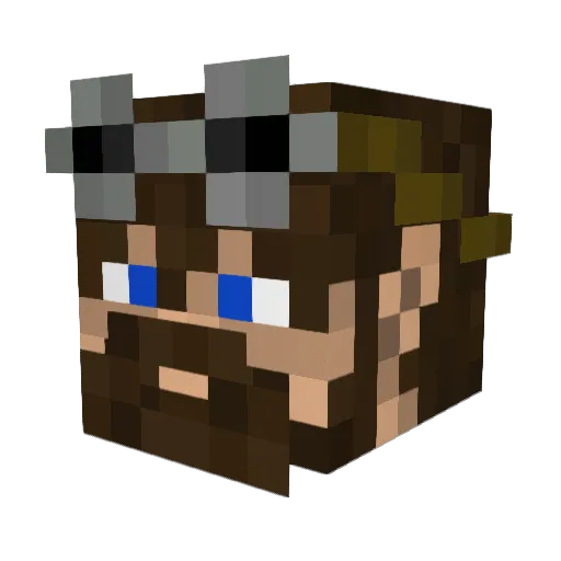 St0rmiZ Minecraft avatar head, 3D render