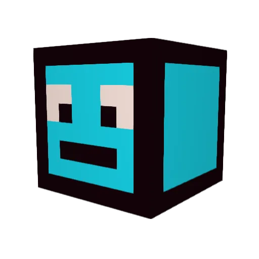St0rmweasel Minecraft avatar head, 3D render