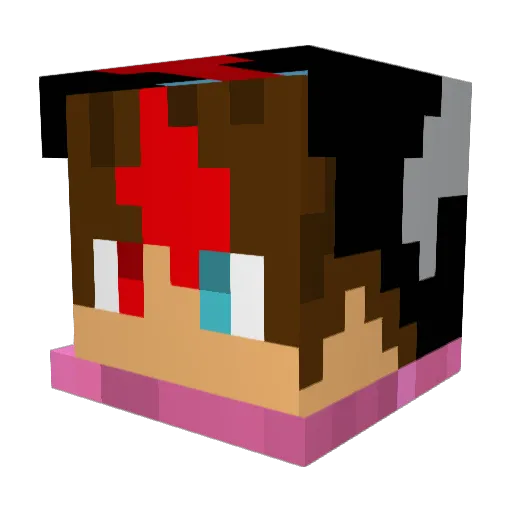 St3althGr3ninja Minecraft avatar head, 3D render