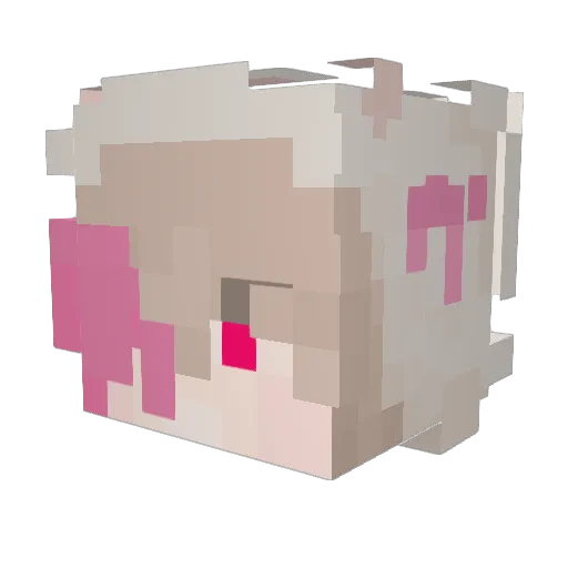 St3ll4rC0r3 Minecraft avatar head, 3D render