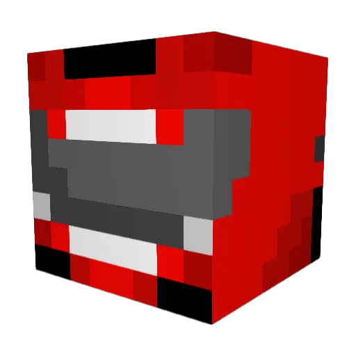St3pSisSpark Minecraft avatar head, 3D render
