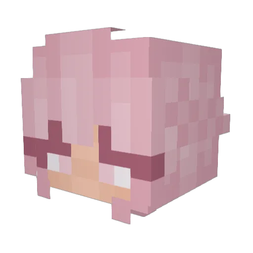 St4r_420 Minecraft avatar head, 3D render