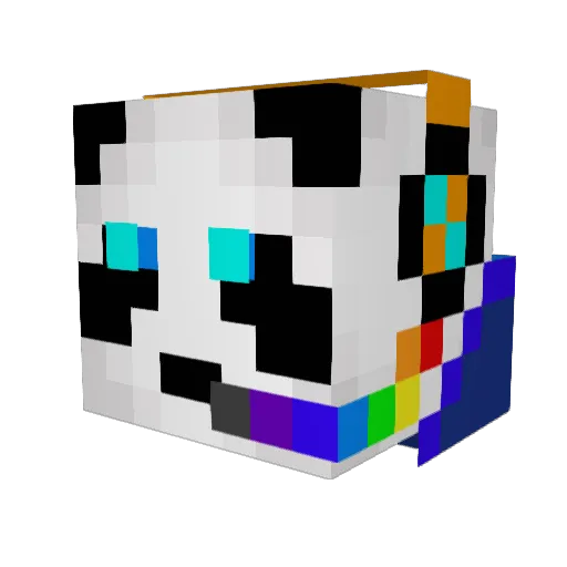 St4rdustdragon Minecraft avatar head, 3D render