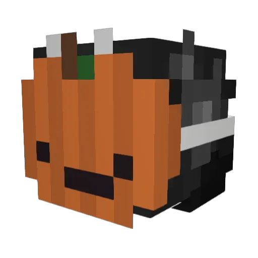 St4rk3_ Minecraft avatar head, 3D render