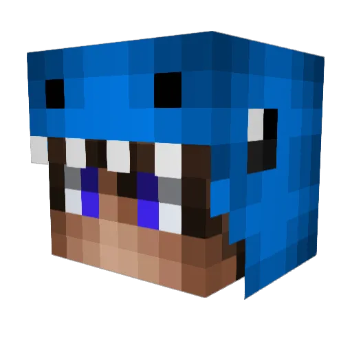 StGr1979 Minecraft avatar head, 3D render