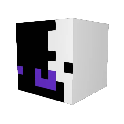 StLiX Minecraft avatar head, 3D render